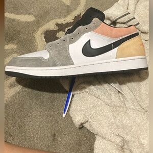 Nike Air Jordan 1 SE Low Flight Club Shoe Sneaker DX4334-008 Men Size 14